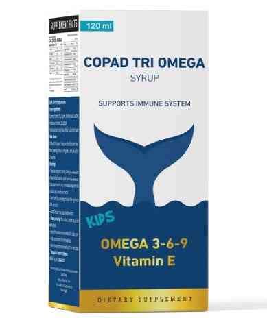 copad tri omega syrup 120 ml